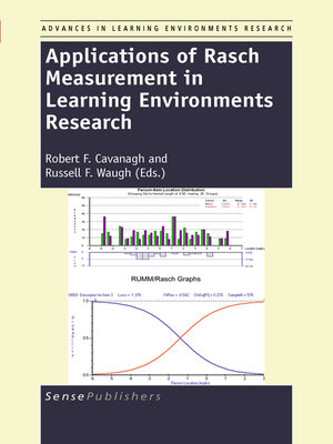 cover image of Applications of Rasch Measurement in Learning Environments Research